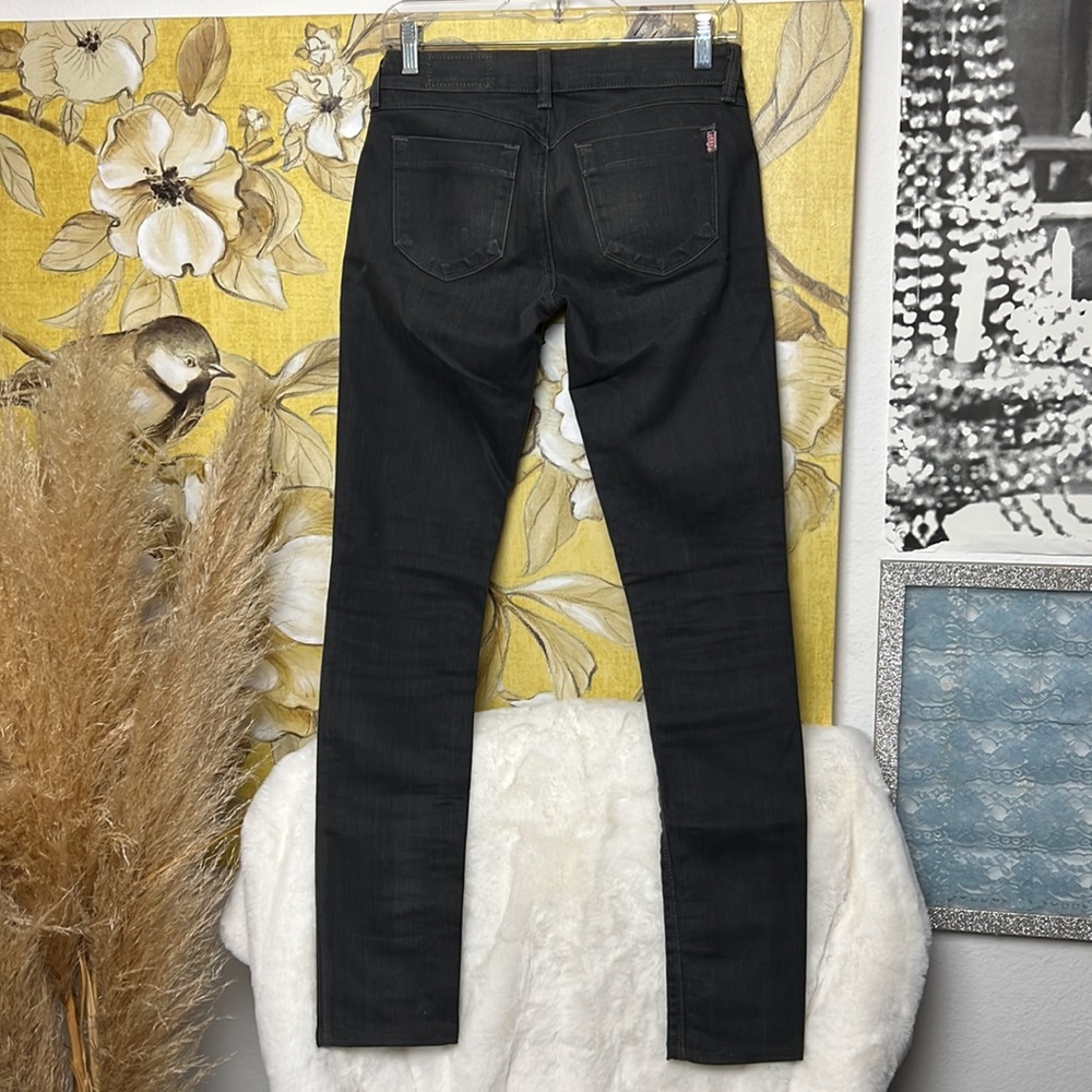 Siwy Denim Slim Crop Jeans Grey Contoured Sz. 25 7" Rise 30" Inseam